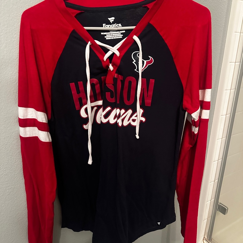 Houston Texans Fanatics Women's Long Sleeve Shirt